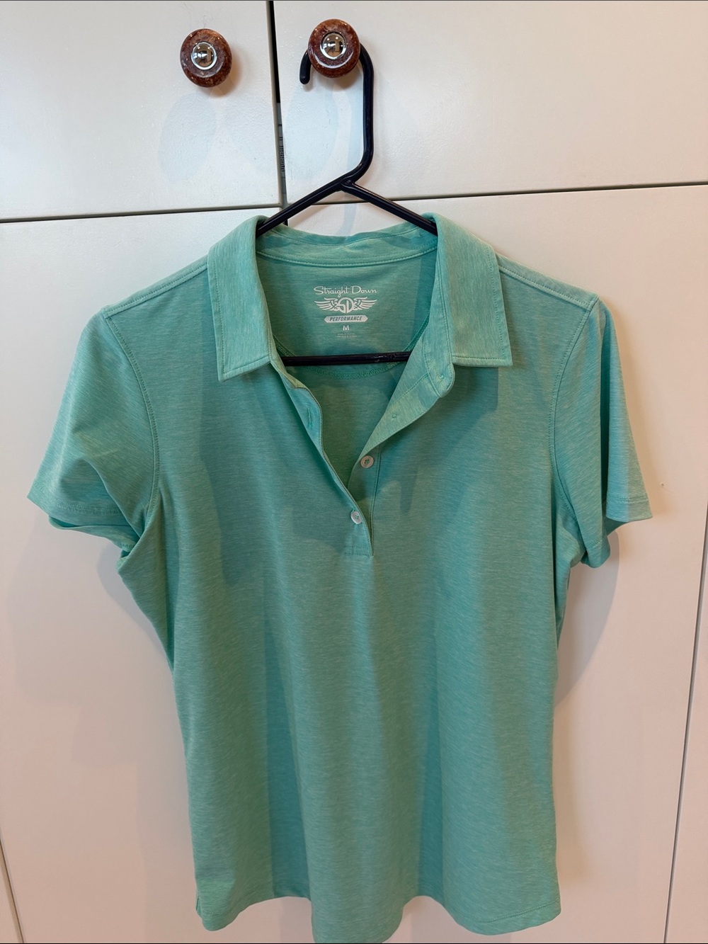 Straight down colored golf T-shirt